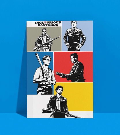 Inglourious Basterds Wall Poster | Movies | Pop Culture Print