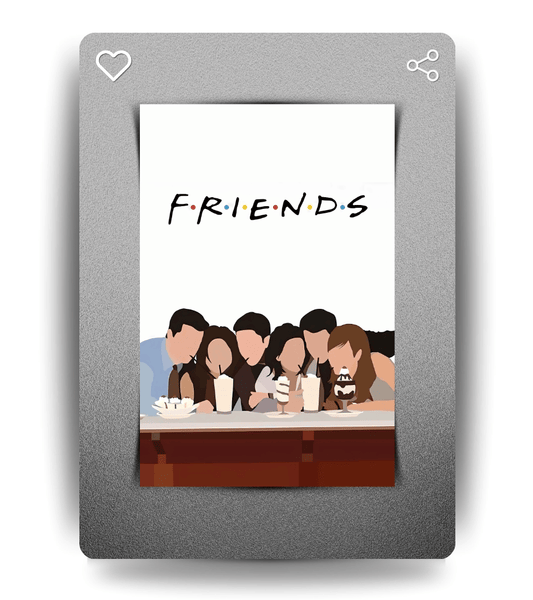 I'll Be There for You Wall Poster | TV Series | Pop Culture Print