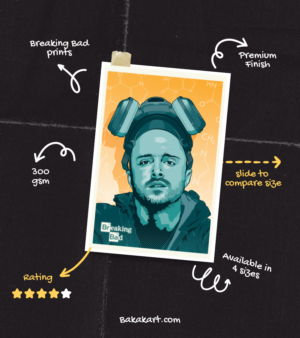 Jessi Pinkman Wall Poster | Breaking Bad | Pop Culture Print