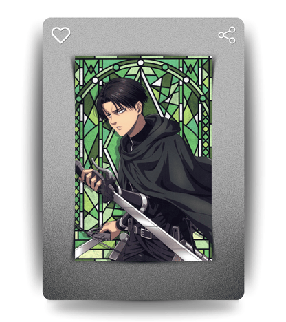 Levi Ackerman Wall Poster | Attack On Titan | Anime Print