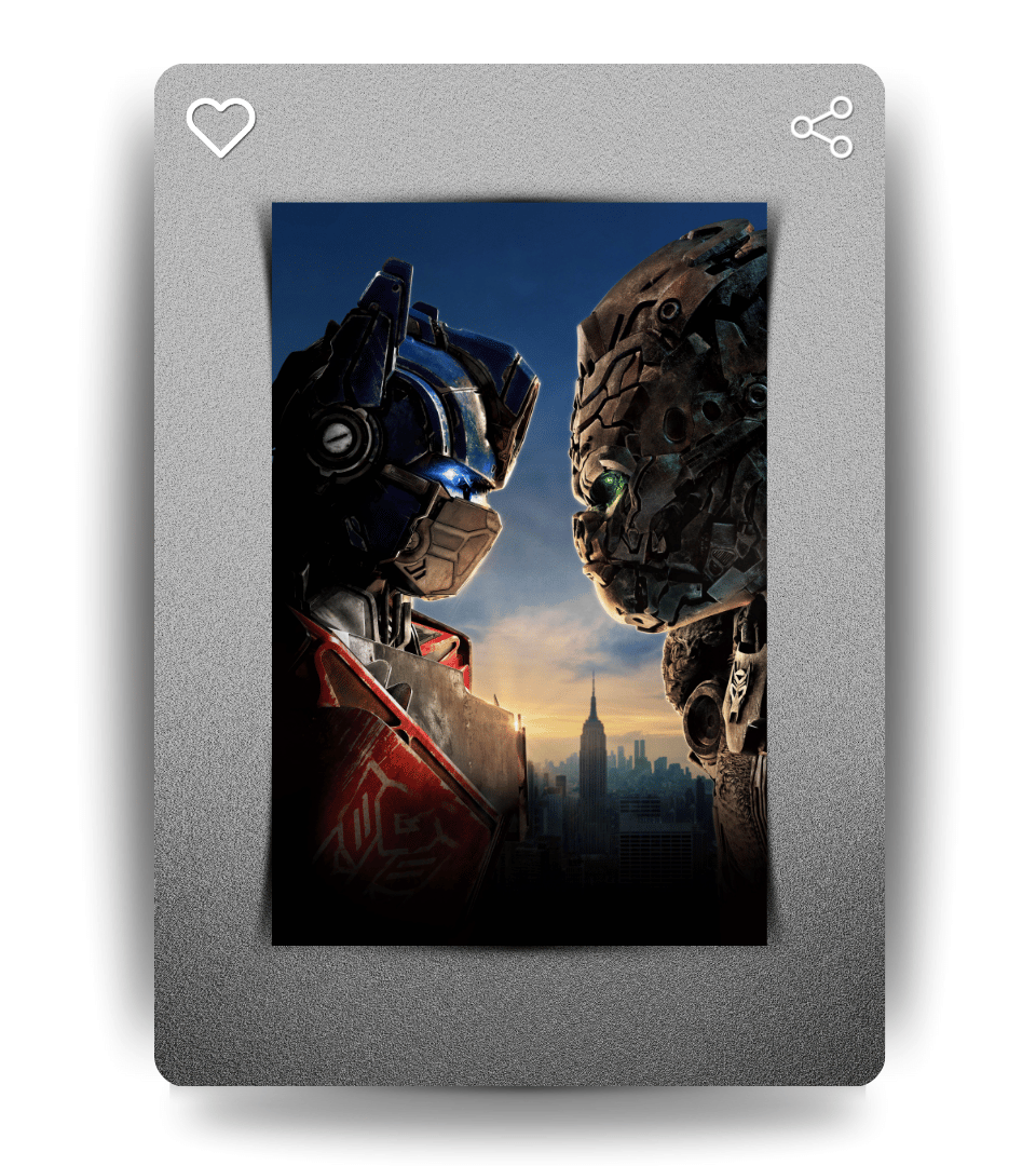 Transformers Wall Poster | Movies | Pop Culture Print