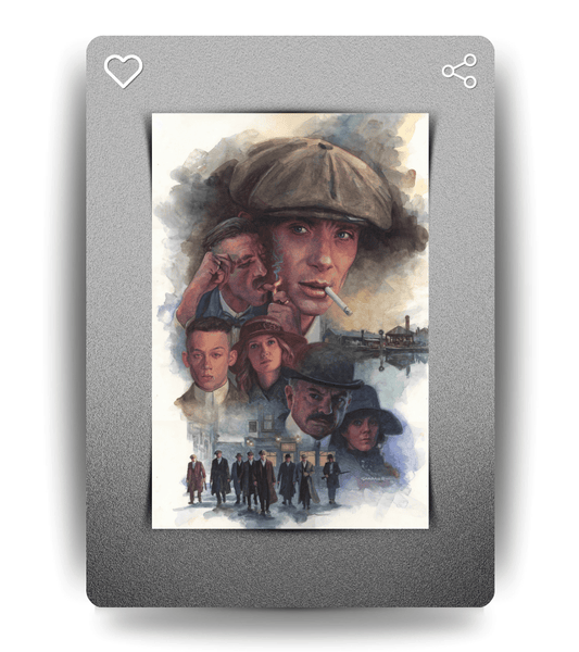 Peaky Blinders Wall Poster | Peaky Blinders | Pop Culture Print