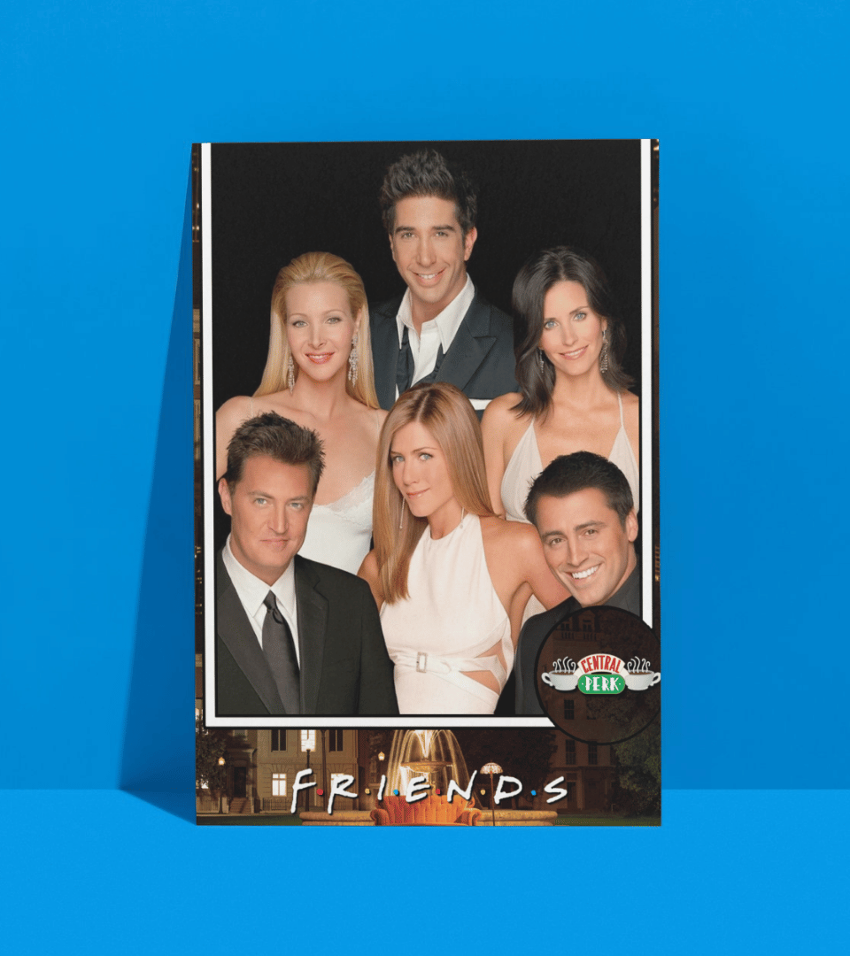 Friends Wall Poster | TV Series | Pop Culture Print