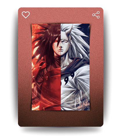 Uchiha Madara Wall Poster | Naruto | Anime Print