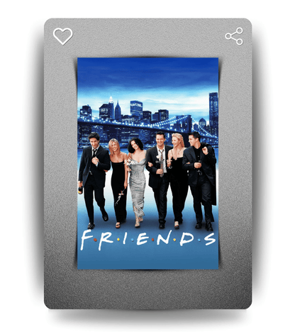 The One with the Wall Poster | Friends | Pop Culture Print