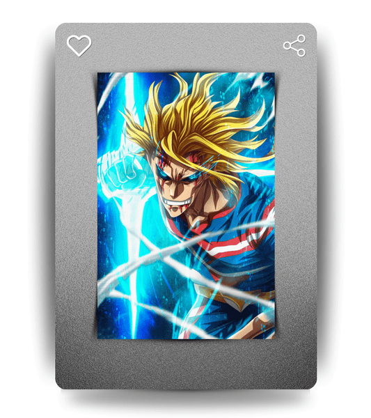 All Might Wall Poster | My Hero Academia | Anime Print