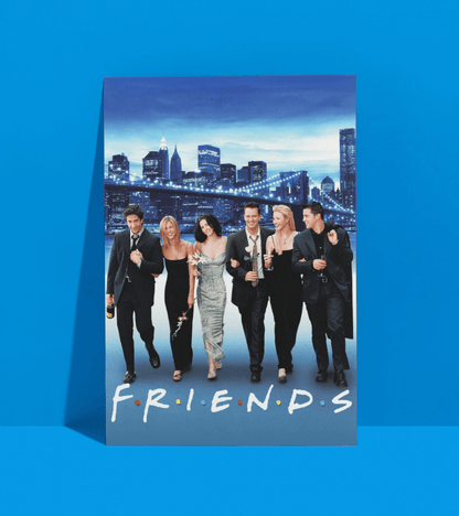 The One with the Wall Poster | Friends | Pop Culture Print