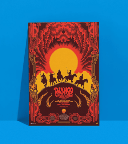 Django Unchained Wall Poster | Movies | Pop Culture Print