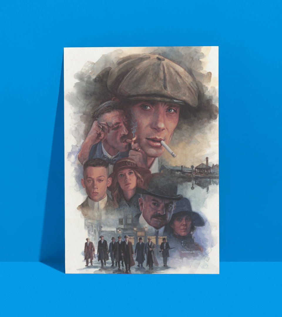 Peaky Blinders Wall Poster | Peaky Blinders | Pop Culture Print