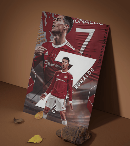 Cristiano Ronaldo Wall Poster | Football | Sport Print