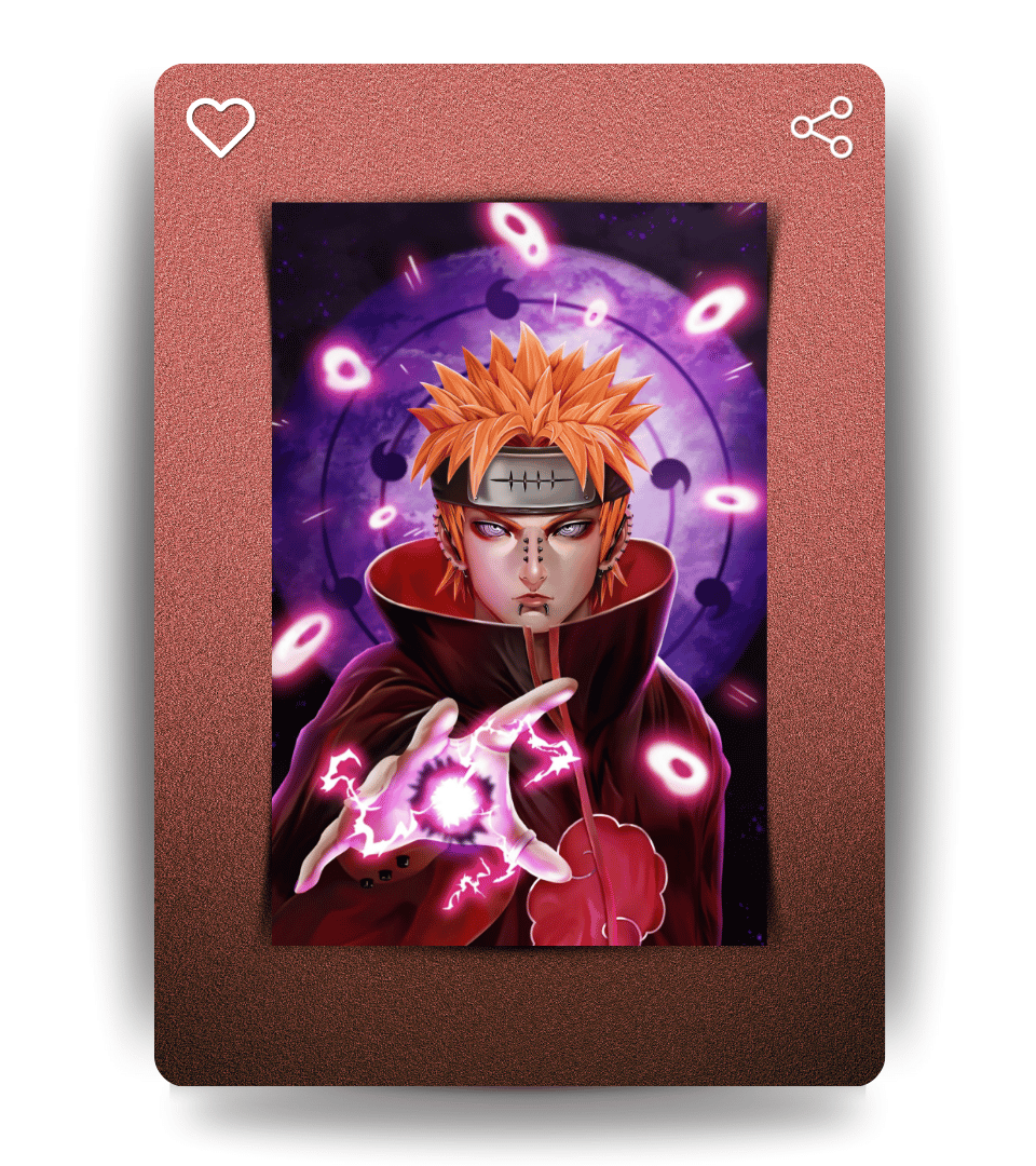 Pain Wall Poster | Naruto | Anime Print