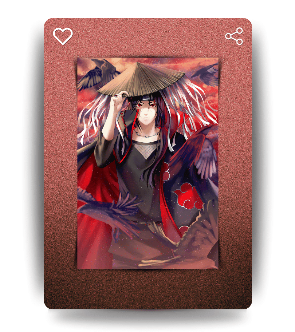 Uchiha Itachi Wall Poster | Naruto | Anime Print