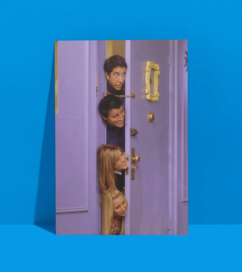 Friends Wall Poster | TV Series | Pop Culture Print