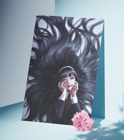 Tomie Waifu Wall Poster | Waifu | Anime Print