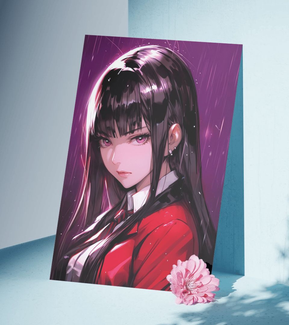 Yumeko Jabami Waifu Wall Poster | Kakegurui | Anime Print