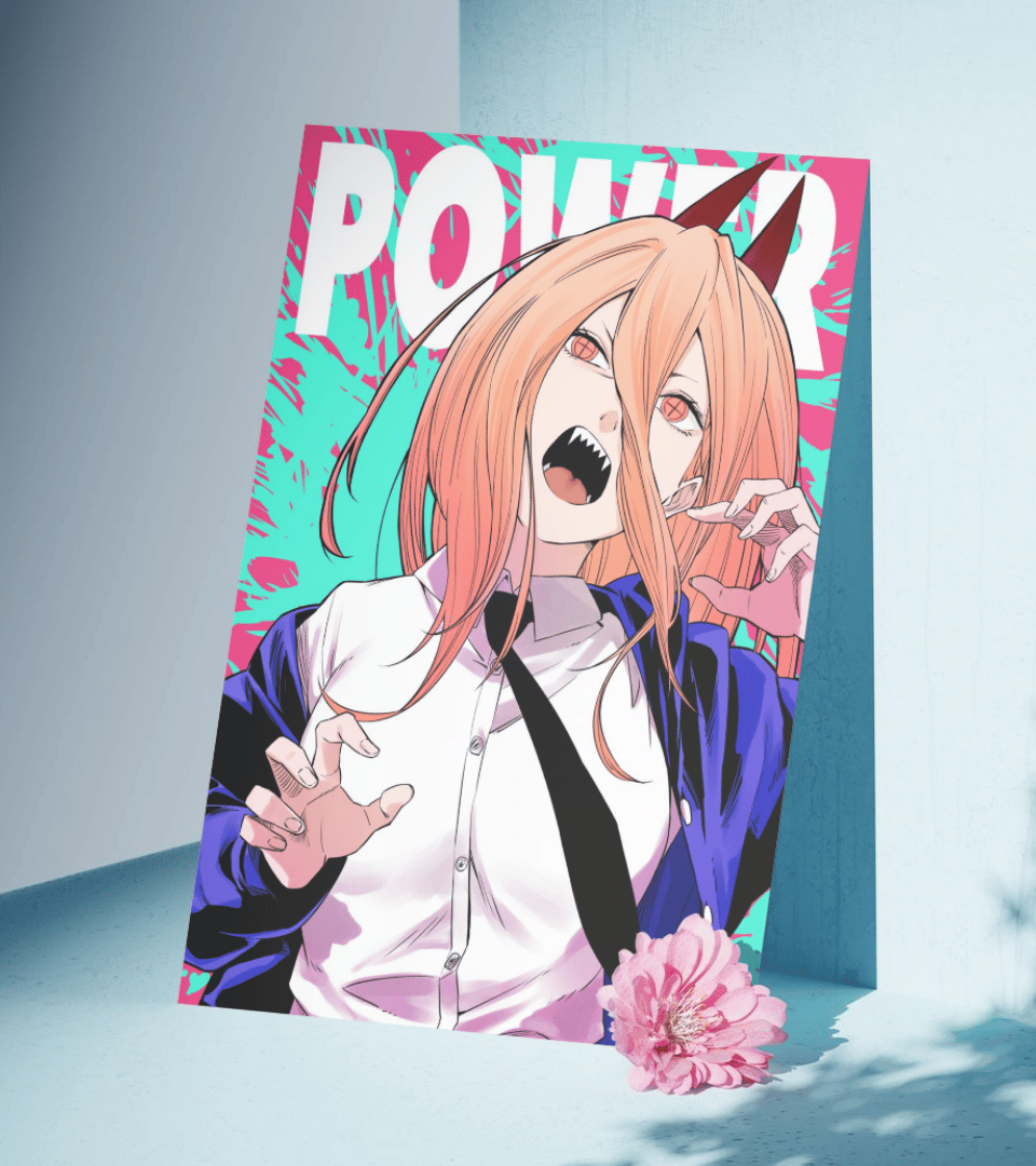 Power Waifu Wall Poster | Chainsaw Man | Anime Print