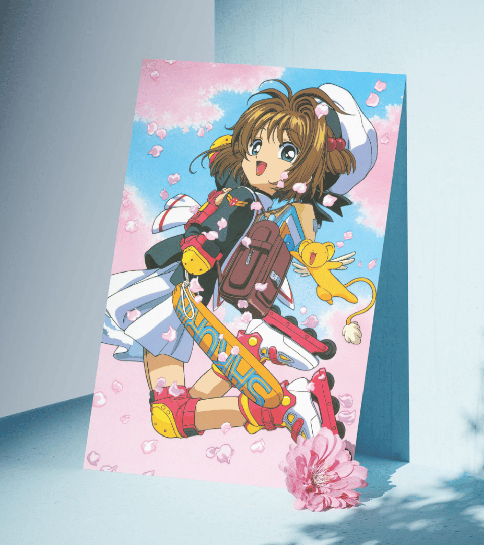 Sakura Kinomoto Waifu Wall Poster | Cardcaptor Sakura | Anime Print