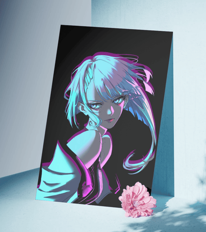 Lucy Waifu Wall Poster | Cyberpunk: Edgerunners | Anime Print