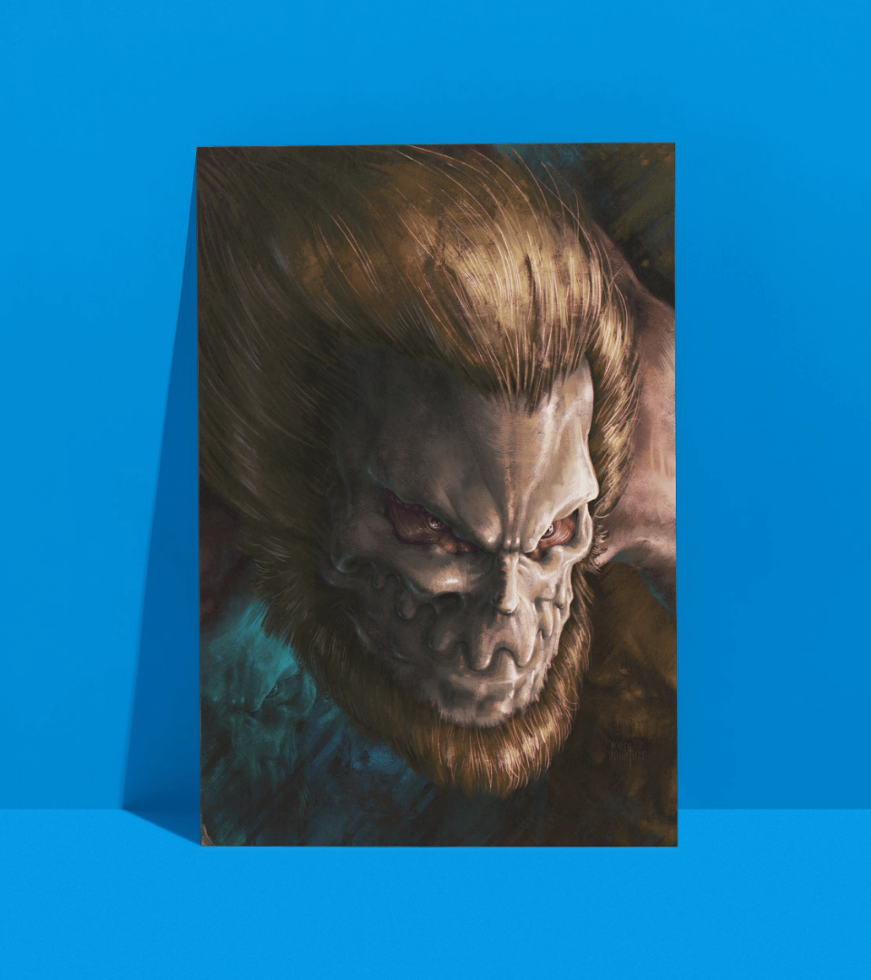 Jaw Titan Wall Poster | Attack On Titan | Anime Print