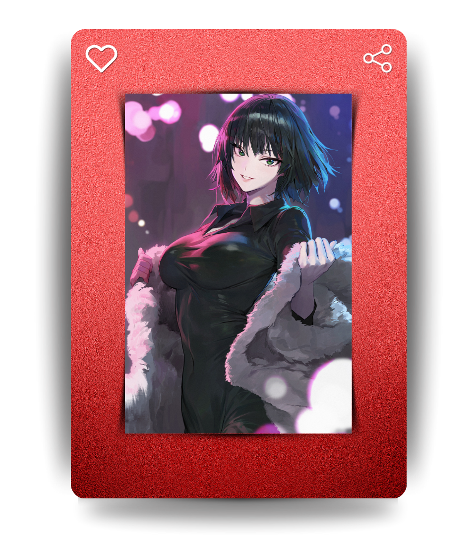 Fubuki Waifu Wall Poster | One Punch Man | Anime Print