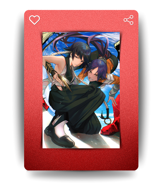 Yoruichi & Sui Feng Wall Poster | Bleach | Anime Print