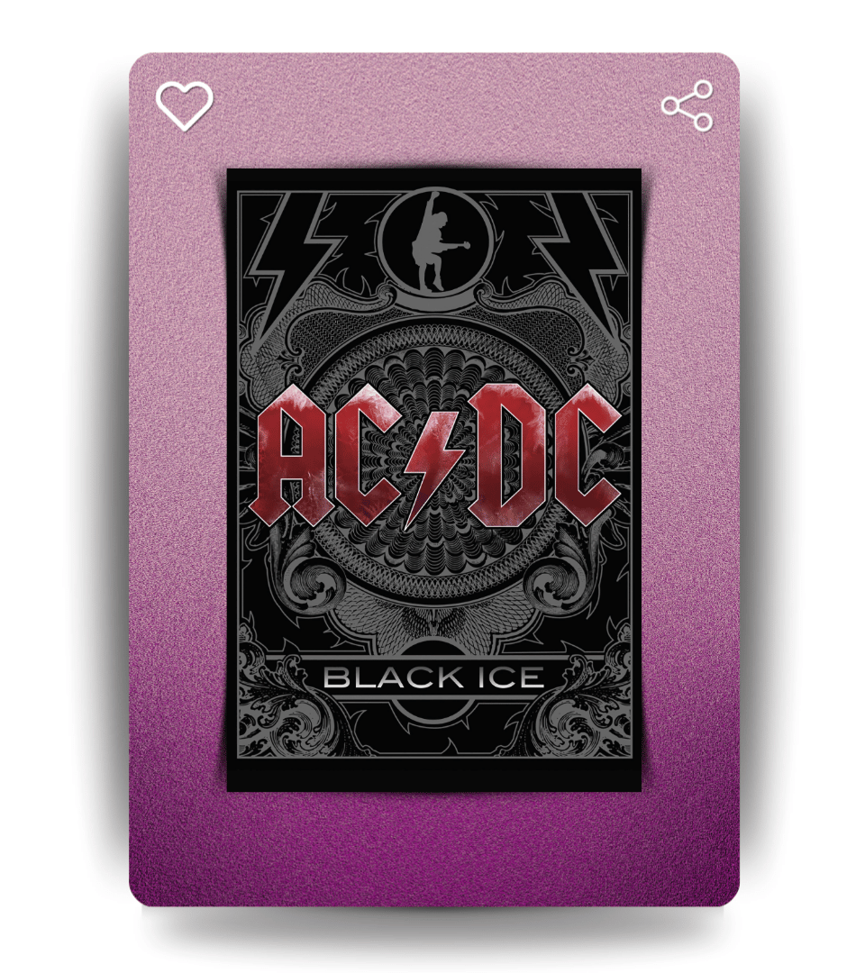 AC DC Wall Poster | Band | Music Print