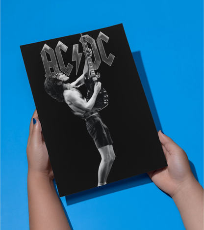 AC DC Wall Poster | Band | Music Print