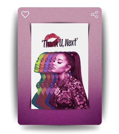 Ariana Grande Wall Poster | Artist | Music Print