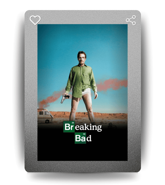 Walter White Wall Poster | Breaking Bad | Pop Culture Print