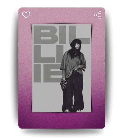 Billie Eilish Wall Poster | Artist | Music Print