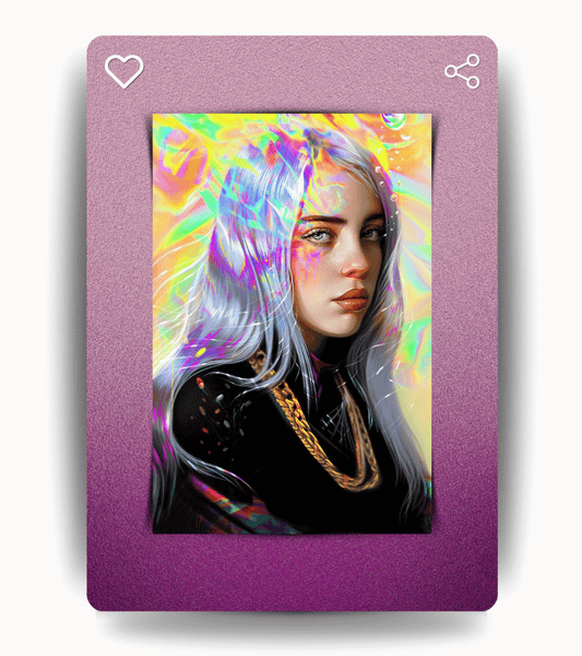 Billie Eilish Wall Poster | Artist | Music Print