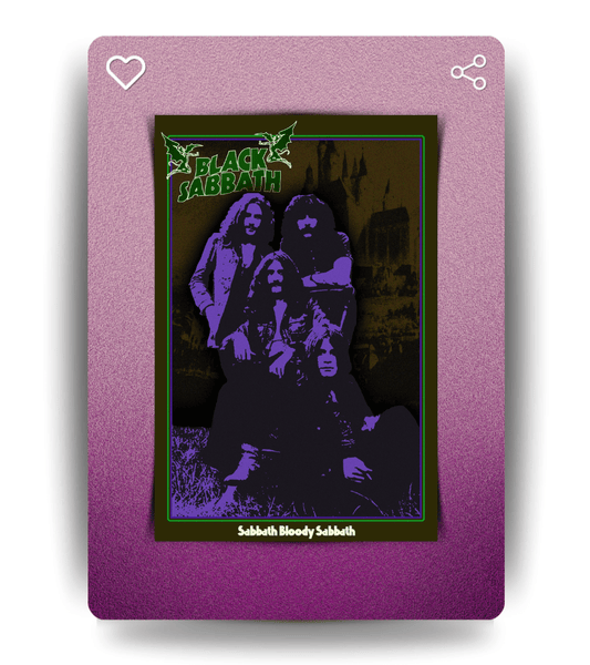 Black Sabbath Wall Poster | Band | Music Print