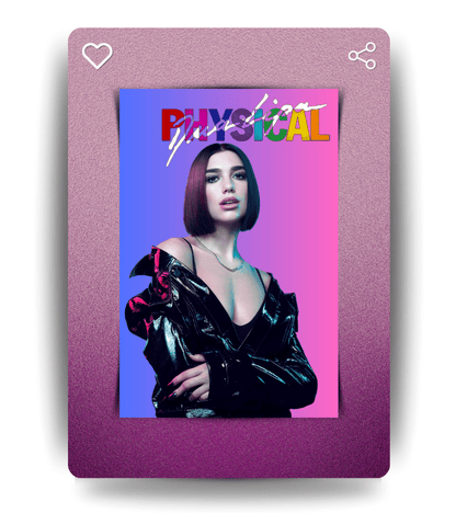 Dua Lipa Wall Poster | Artist | Music Print