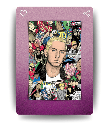 Eminem Wall Poster | Artist | Music Print