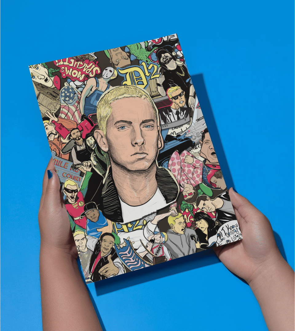 Eminem Wall Poster | Artist | Music Print