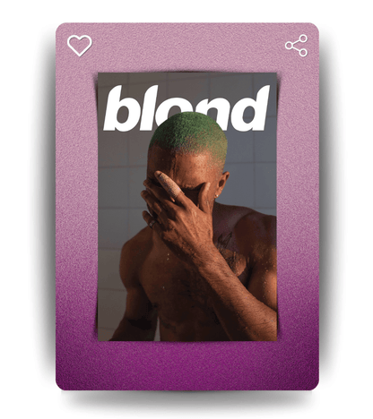 Frank Ocean Wall Poster | Artist | Music Print