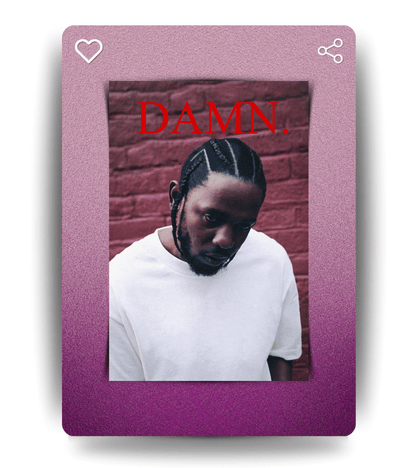 Kendrick Lamar Wall Poster | Artist | Music Print