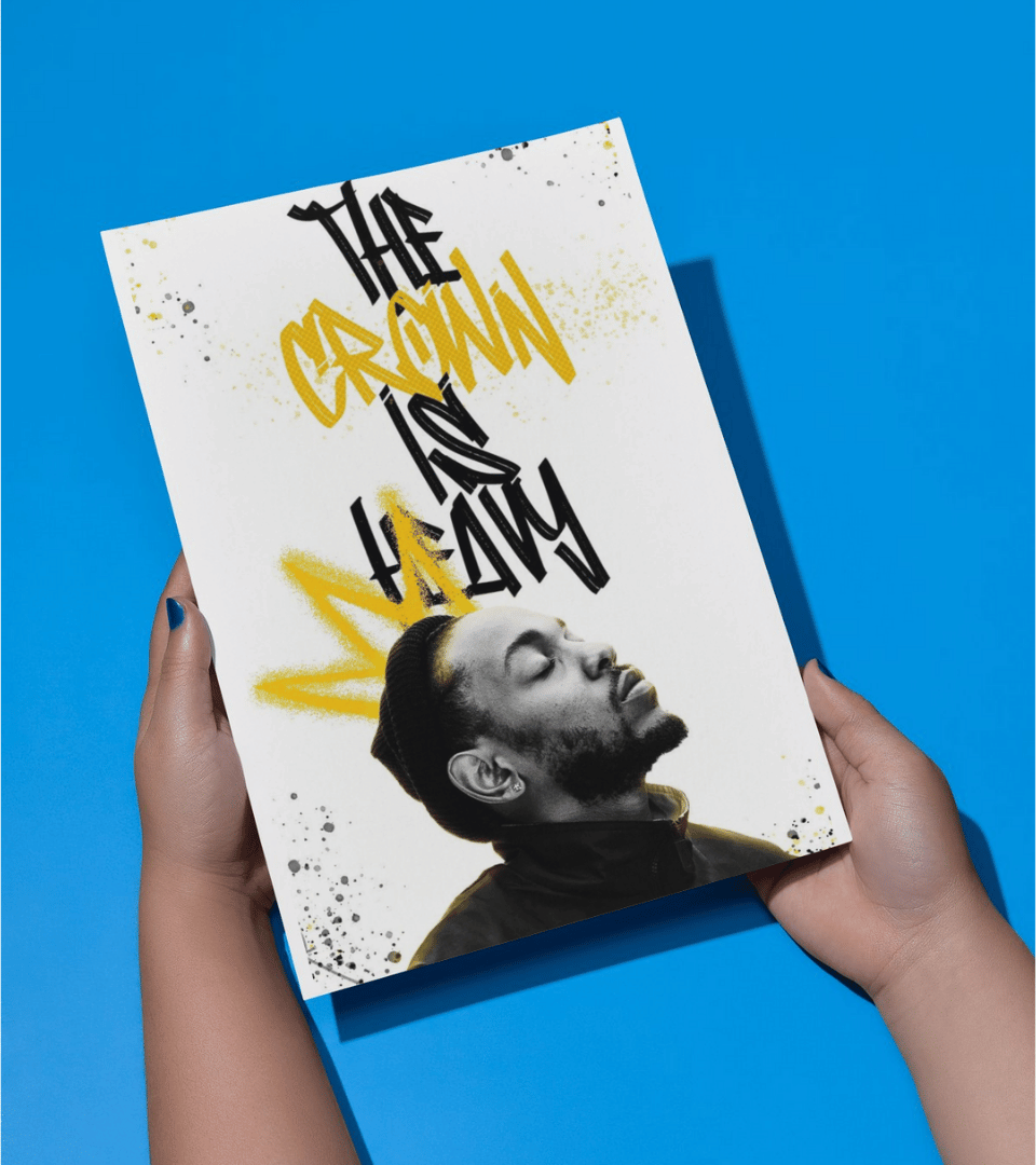 Kendrick Lamar Wall Poster | Artist | Music Print