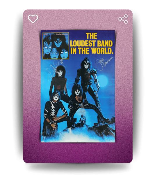 Kiss Wall Poster | Band | Music Print