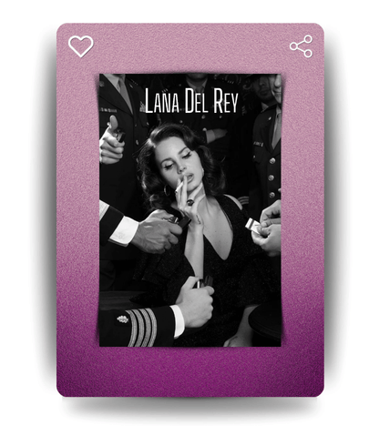 Lana Del Rey Wall Poster | Artist | Music Print