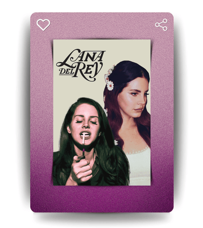 Lana Del Rey Wall Poster | Artist | Music Print