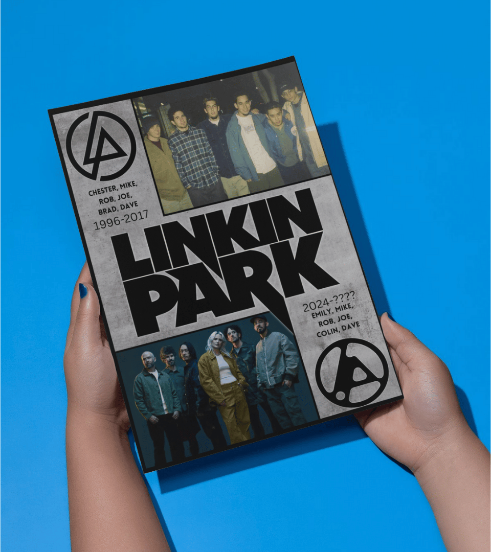 Linkin Park Wall Poster | Band | Music Print