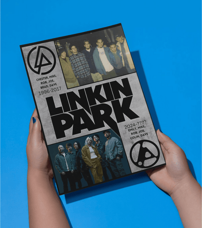 Linkin Park Wall Poster | Band | Music Print