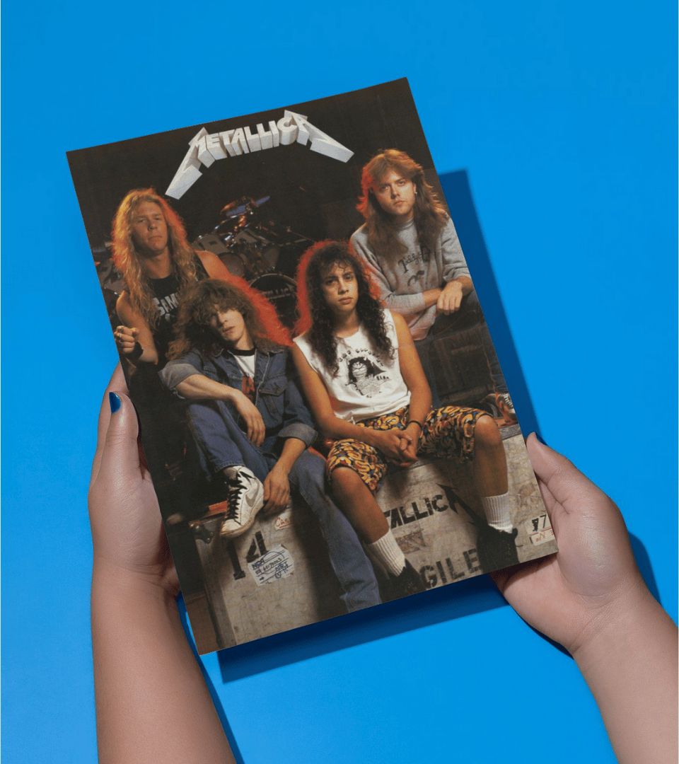 Metallica Wall Poster | Band | Music Print