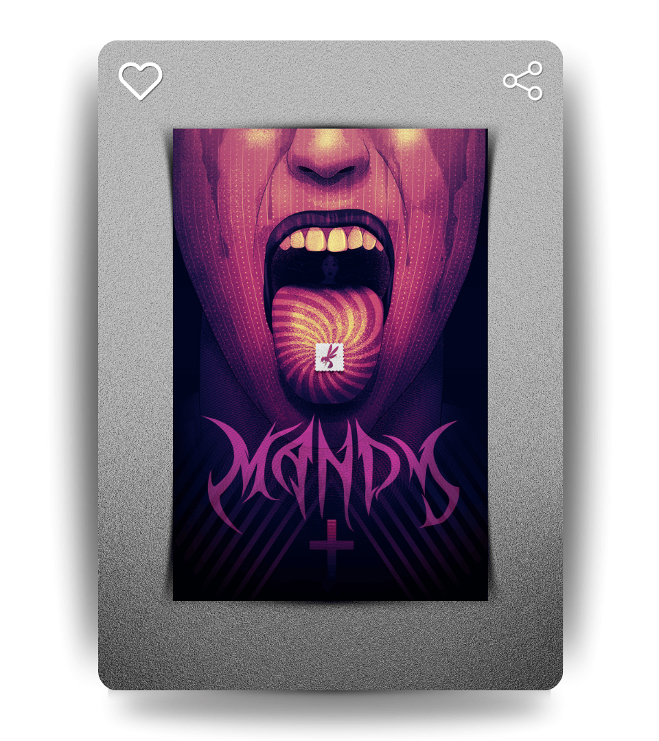 Mandy Wall Poster | Movies | Pop Culture Print