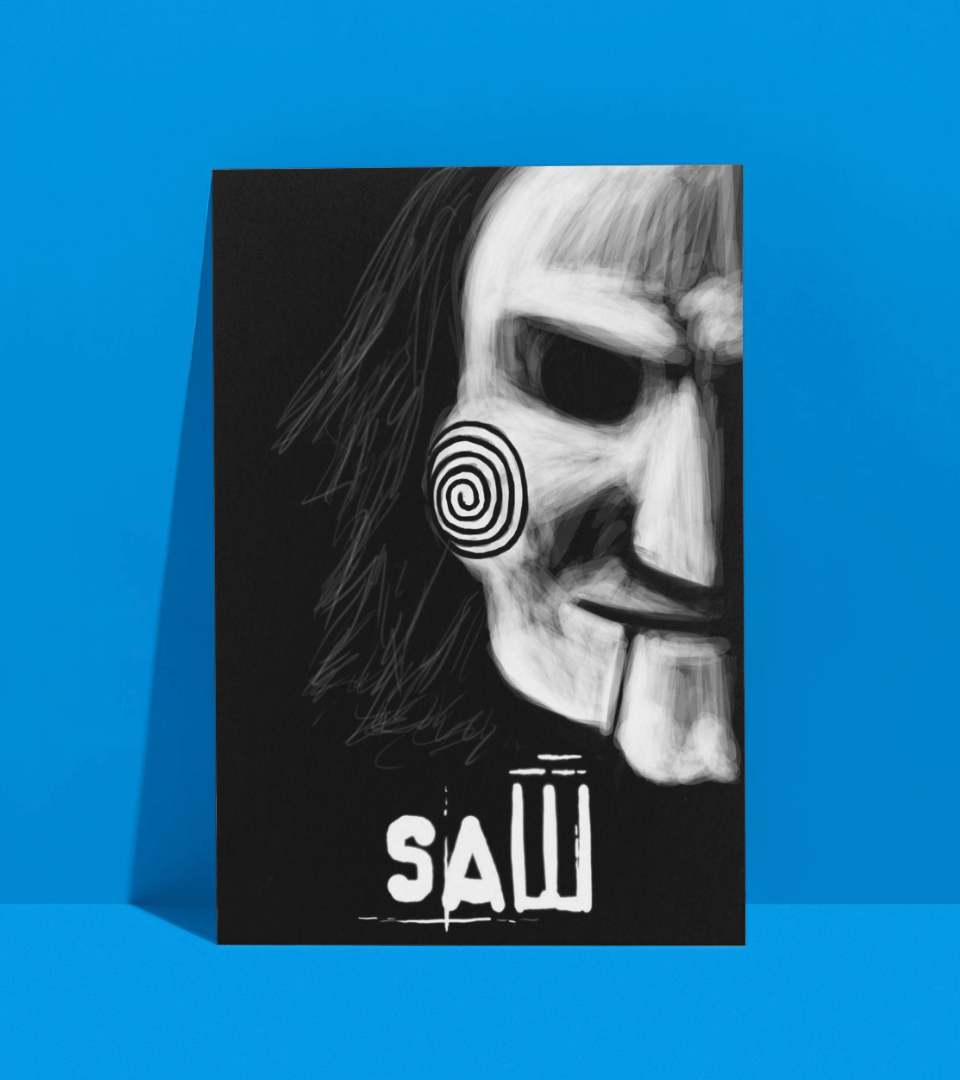 Saw Wall Poster | Movies | Pop Culture Print