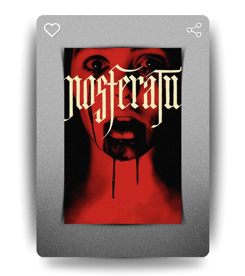 Nosferatu  Wall Poster | Movies | Pop Culture Print