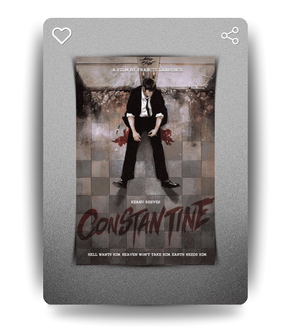 Constantine Wall Poster | Movies | Pop Culture Print