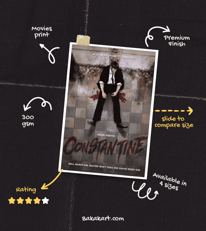 Constantine Wall Poster | Movies | Pop Culture Print