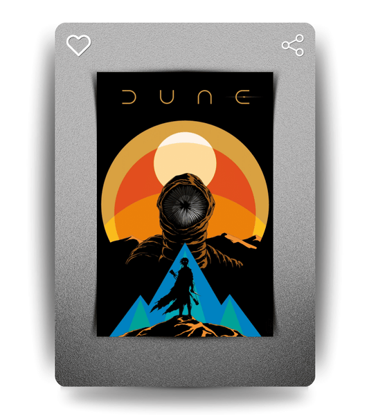 Dune Wall Poster | Movies | Pop Culture Print